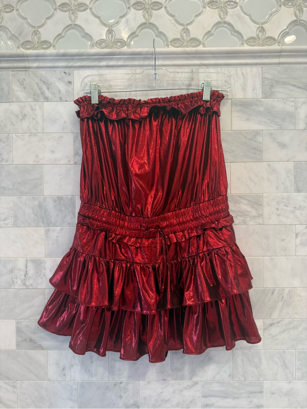 Fab’rik metallic dress